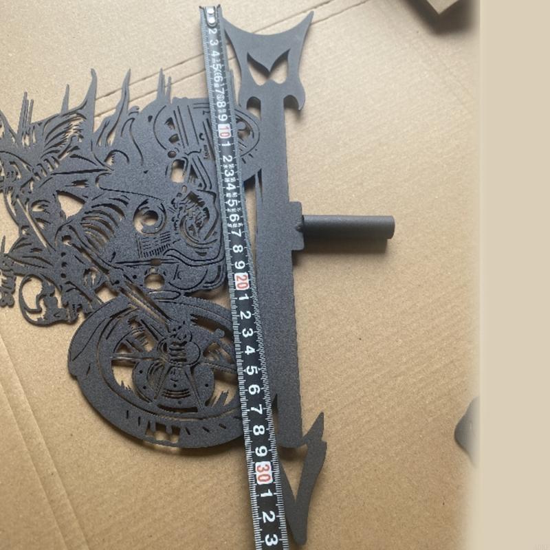 

Iron Art Weather Vane for Roofs and Gardens Easy to Install Patios Weathervane A0KF China Mainland