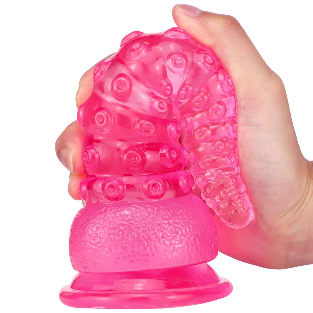 Upgrade Octopus Tentacle Dildo Anal Plug Alternative Anal Dilator Oversized Crystal Heterosexual Dildo Anal Masturbator
