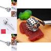 Premium Stainless Steel Meat Tenderizer Hammer For Juicy Steak And Pork Chops