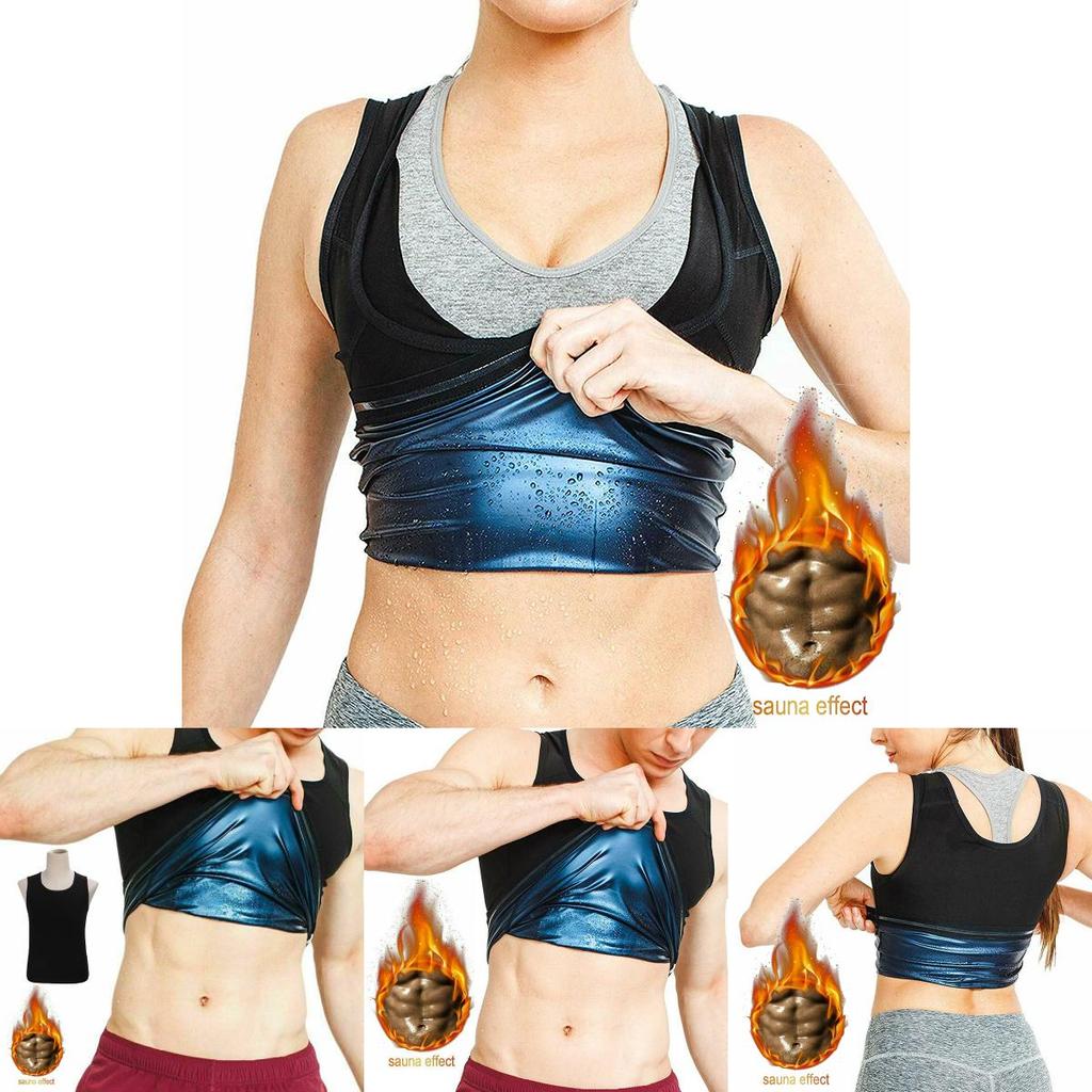 Ultra-lightweight Polymer Vest For Men And Women With Effective Sweat Slimming Design