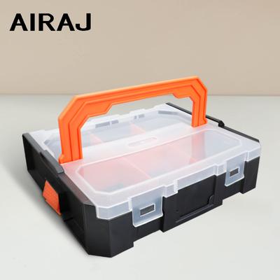 Caixa de Ferramentas Multifuncional AIRAJ 2/3 Peças Sulco Ajustável Espessada Resistente à Pressão Durável e Classificada Caixa de Ferramentas Completa