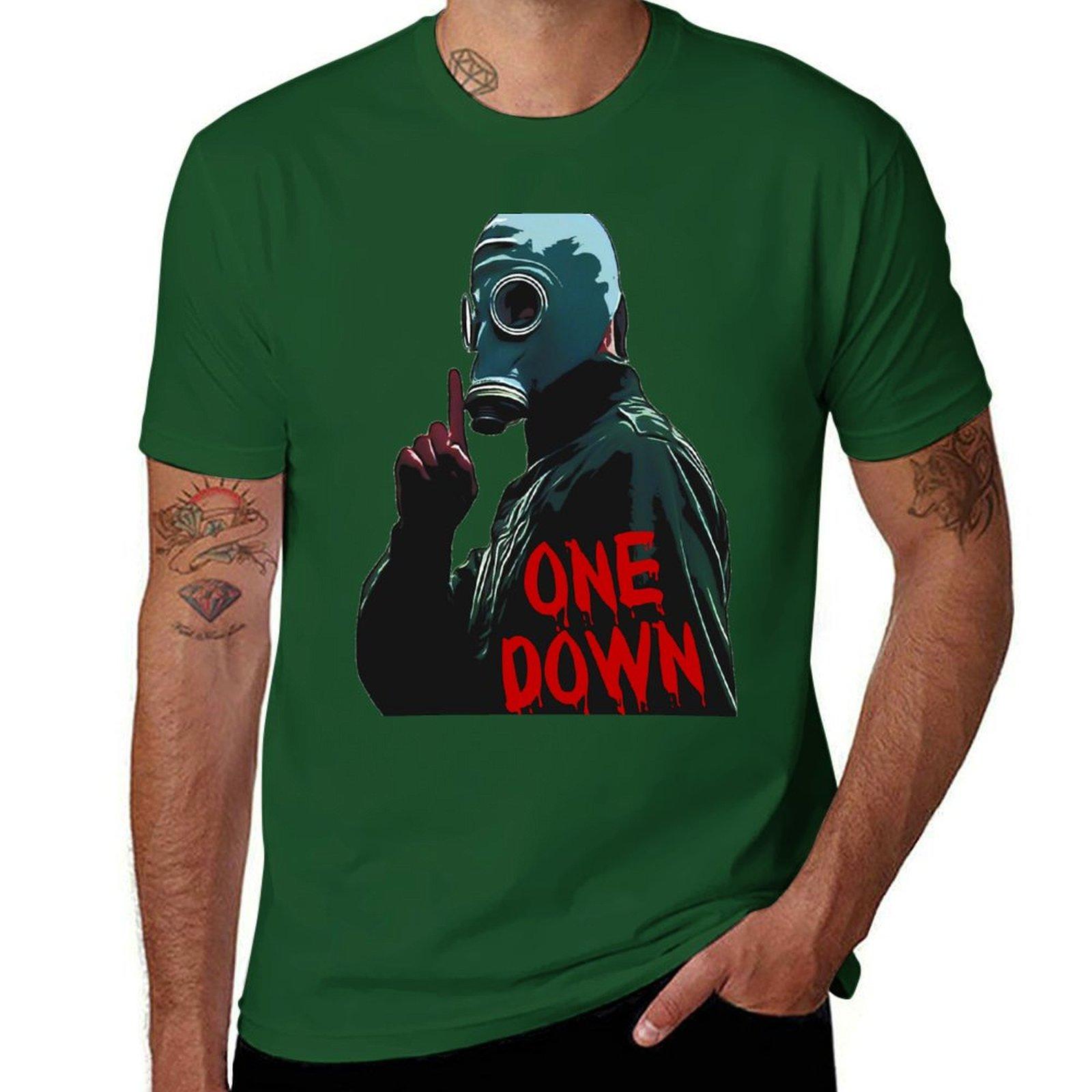 One Down T Shirt - Dead Mans Shoes Style T-Shirt sports fans boys whites designer t shirt men 4XL