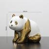 Simple Electroplating Cute Panda Decoration Living Room Desktop Light Luxury Home Decoration Wine Cabinet Office Ceramic Crafts