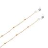 1Pc Women Gold Eyeglass Chains Sunglasses Reading Beaded Eyewears Cord Neck Rope