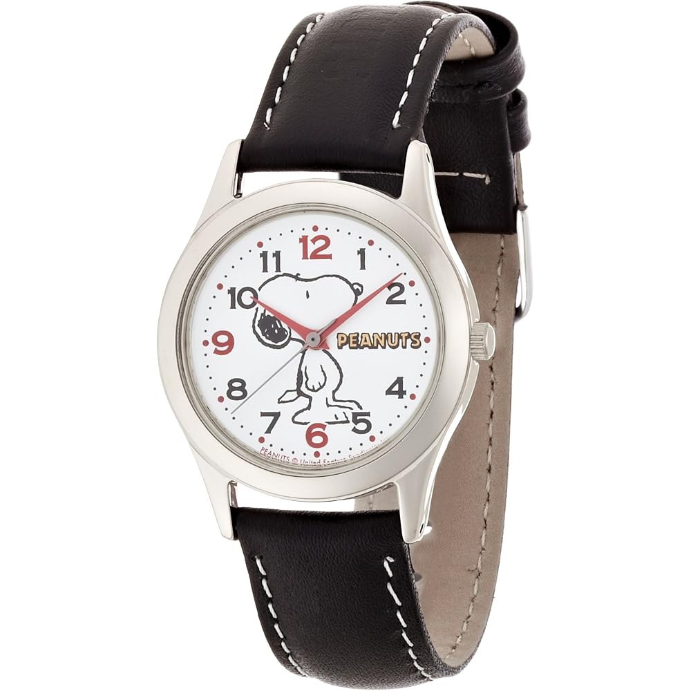 [Citizen Q&A] AA95-9854 Analog Snoopy Waterproof Leather Strap Watch, Black