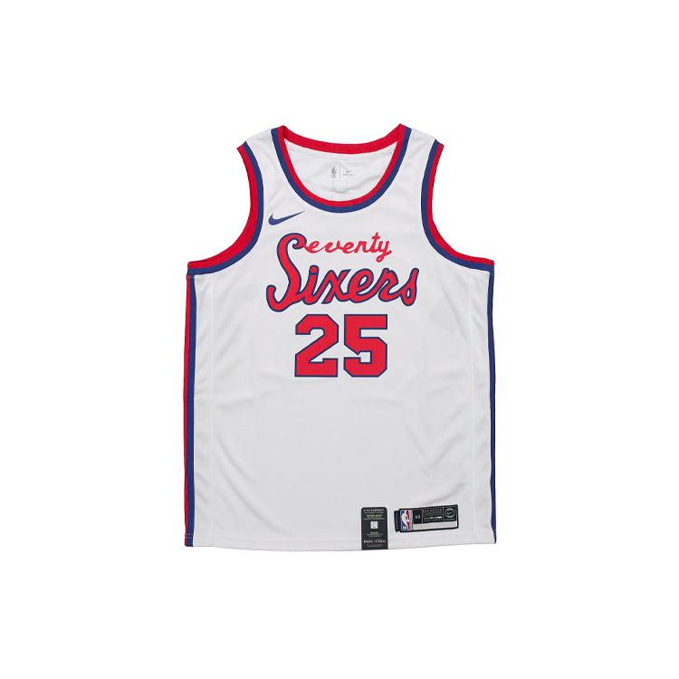 Nike Nba Philadephia 76ers Ben Simmons Swingman Jersey AV4509-102 S