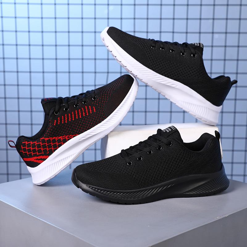 Summer men's shoes 2025 new sports shoes mesh lightweight breathable running shoes men's non-slip wear-resistant fashion casual shoes