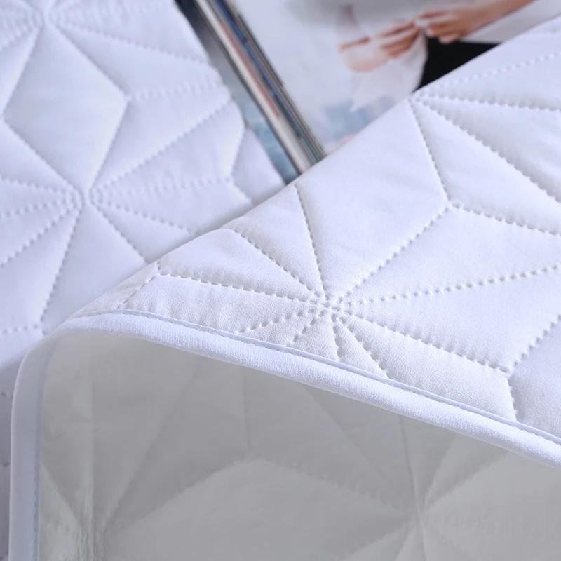 100% Waterproof Bedspread On The Bed King Size Bed Cover Quilted Mattress Pad Washable Mattress Protector For Pet Dog Bed Linen