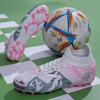 34-45 Men's High-top Football Shoes Large Size Children's Artificial Lawn AG Long Nail Green Football Boots Training Black Sneakers