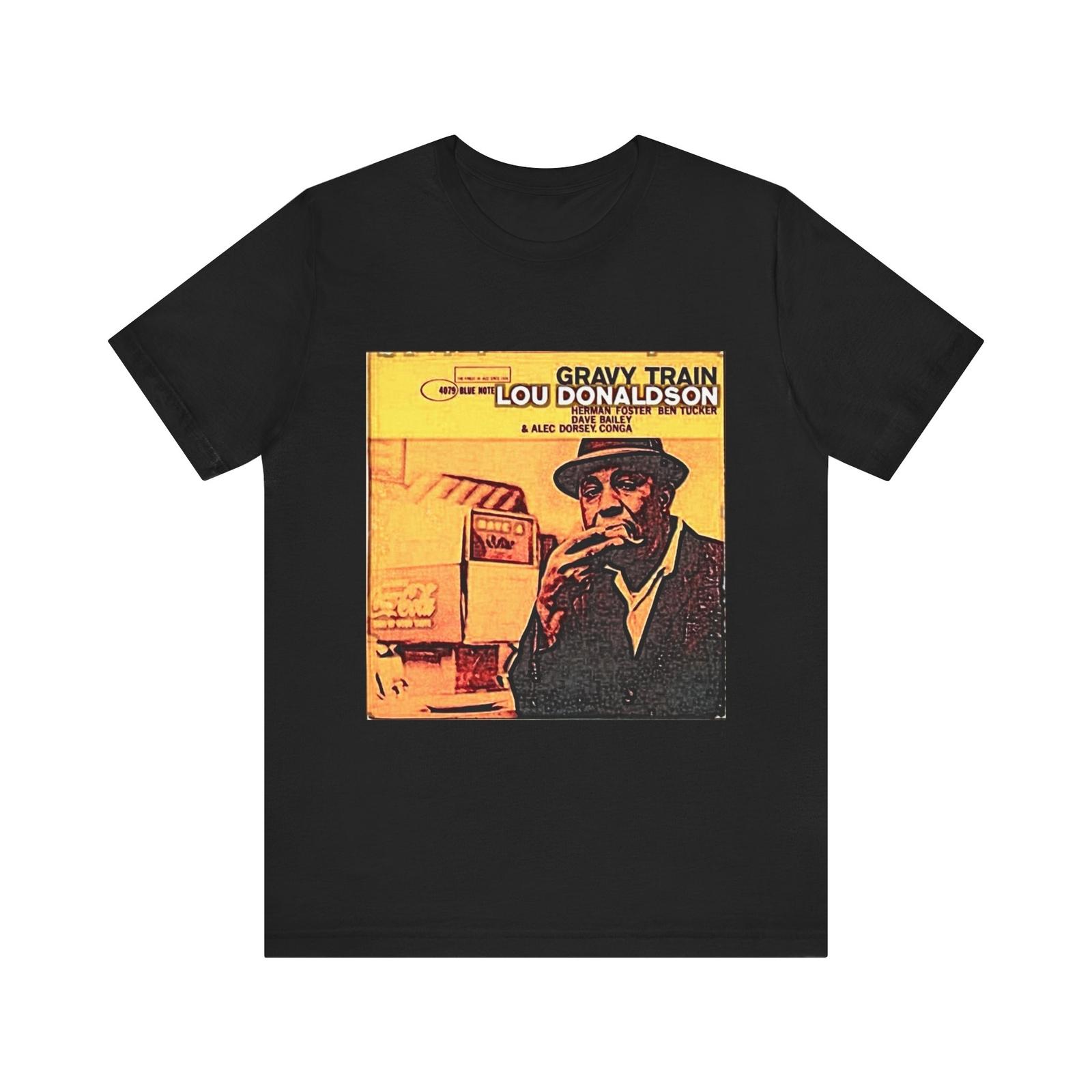 Lou Donaldson Jazz Art Short Sleeve Tee Graphic Crewneck Unisex Gift NEW Unisex T-Shirt XXXL