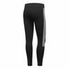 Adidas Logo Print Striped Outdoor Casual Sports Long Pants Women bottoms Black CZ8095