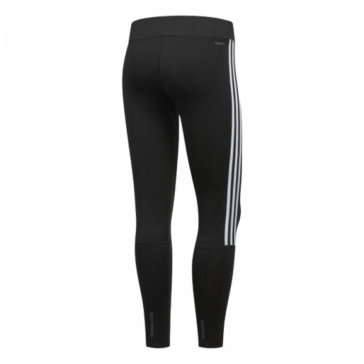 Adidas Logo Print Striped Outdoor Casual Sports Long Pants Women bottoms Black CZ8095
