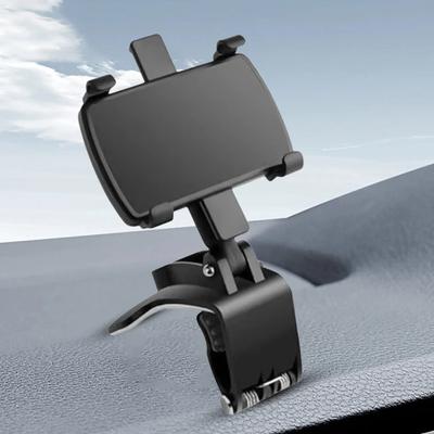 Držák na telefon do auta Držák pro handsfree zpětné zrcátko Podpora telefonu Stojan pro řidičskou navigaci pro 3-7palcový telefon