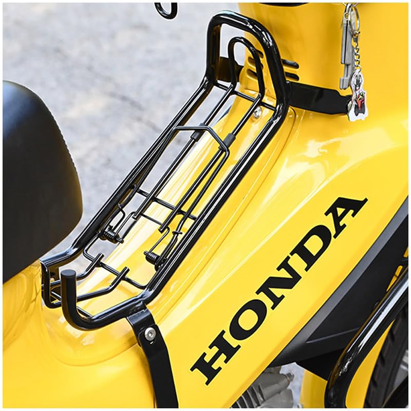 

Центральный багажник для Cross Cub, Super Cub 50, 110, CC50 и CC110, черная корзина, стальной мотоциклетный багажник