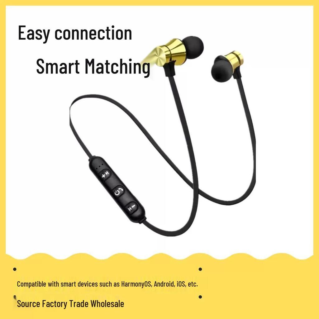 XT11 Magnetic Sports Bluetooth Neckband Earphones
