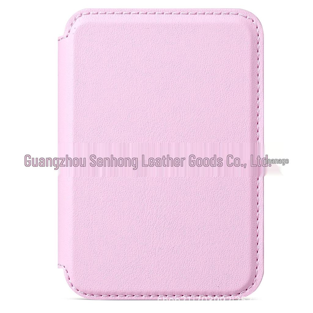 Portefeuille et support magnétique en cuir MagSafe pour iPhone