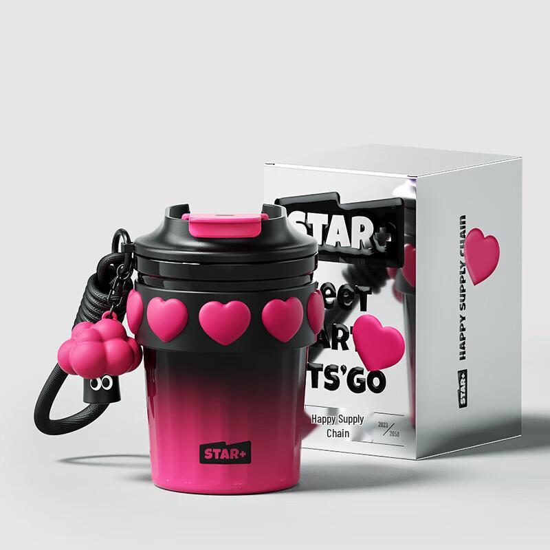 Американская sweetheart Нержавеющая сталь Термокружка для кофе Путешествия 380 мл