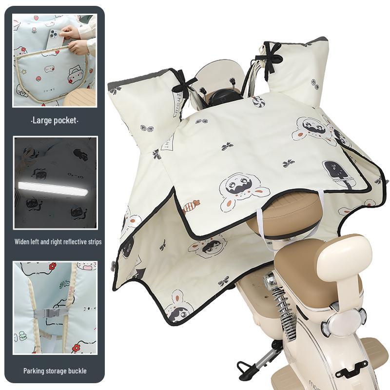 Теплая Надежда Электромобиль Всесезонный Средней Толщины Ветрозащитный Водонепроницаемый Тент Солнцезащитный для Мотоциклов Double-Sided