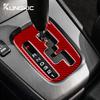 For Subaru Impreza 2005 2006 2007 Gear Shift Panel Real Soft Carbon Fiber Sticker Interior Accessories