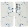 For Samsung Galaxy S25 FE Stand Case Marble Painted Folio Flip Leather Wallet Phone Cover