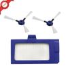 1PCS HEPA Filter + 2pcs Side Brush for Rowenta ZR710101 Vacuum Cleaner Parts  Cleaning Filter Dust Filter