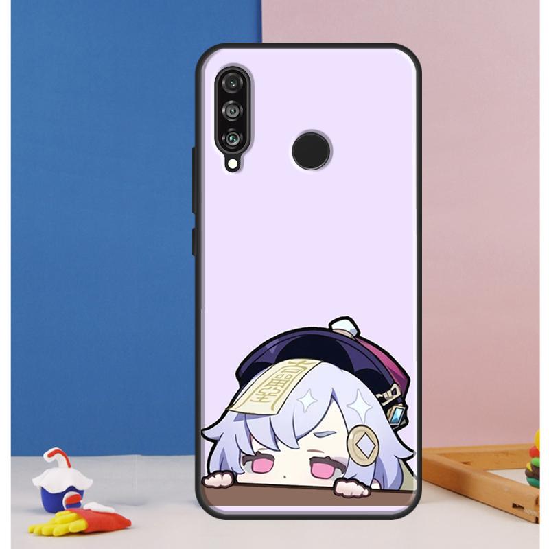Genshin Impact Qiqi Case For Huawei Nova 12s 7i 8i 11i 12i 9 10 SE Y73 Y90 Y70 Y72 Y61 Y91 P30 P40 Lite P60 Pro
