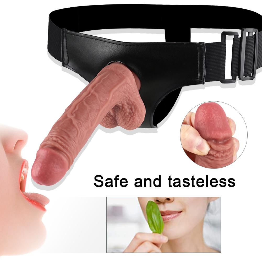 Obrovský realistický penis RUNYU Dildo Strapon Dildo pro ženy Popruh na kalhotky Sexuální hračka pro páry