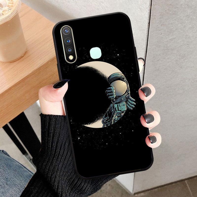 For Vivo Y19 1915 Case Y5S Luxury Fashion Shockproof Soft Silicone Back Cover For Vivo Y 19 VIVOY5S Phone Case Funda VIVOY19