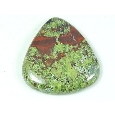 32X35X06 MM Natural Dragon Jasper Pear Shape Cabochon Loose Gemstone 57Cts. SY-487