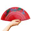 Small Fan Double-Sided Hand Painting Art Calligraphy Fan Create Unique Hand Painting Flower Gypsy Dance Fan