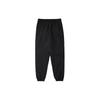 FILA Casual Pants Unisex Black Moderate Cuffed Pants FS2WPE1181X-BLK