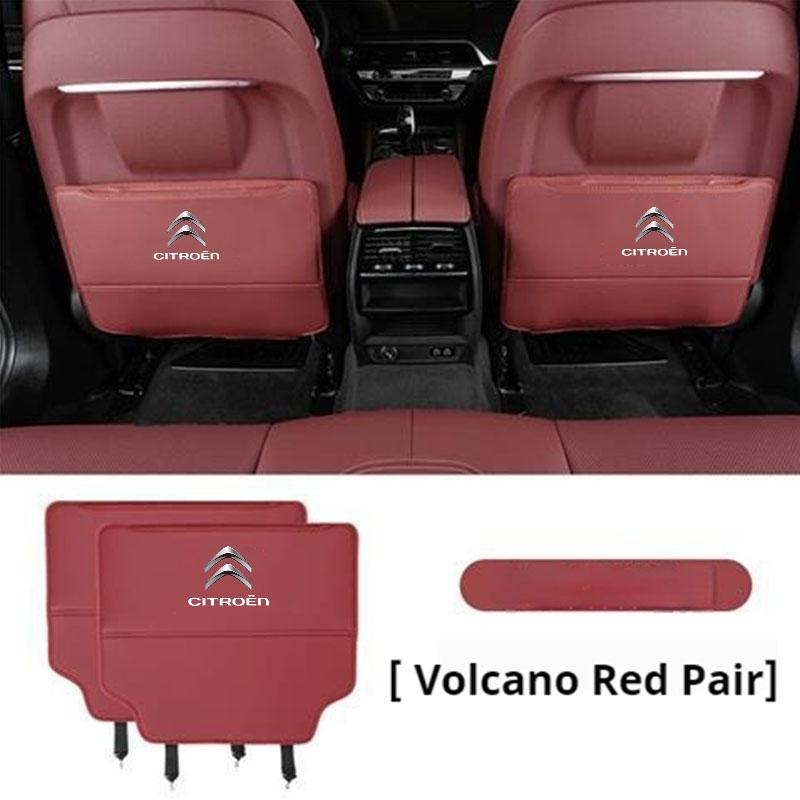 2pcs Car Seat Back Anti Kick Pad Scratch Mat Protective Cover For Citroen C3 C5 Aircross C2 DS 3 Berlingo Celysee Cactus Picasso