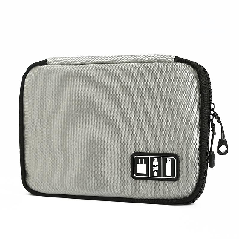 Customizable Large Capacity Multi-Functional Digital Accessories Bag for Power Bank, Mobile Phone, and Data Cable