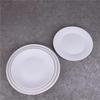 White Ceramic Round Dinner Plate