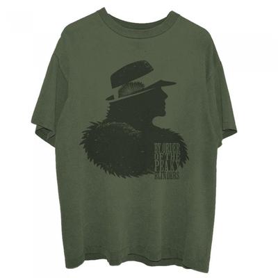 Peaky Blinders Unisex Adult Polly Gray Outline T-Shirt