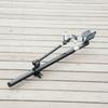 Stainless Steel Fishing Rod Holder with Silicone Head Luminous Telescoping