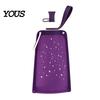 Leakproof Outdoor Flask 500ML Collapsible Silicone Water Bottle, Portable Folding Drinking Bag, Lightweight Travel Bottle Pouch with Lanyard