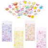 Iitenpo 3D Puffy Cute Drop Stickers for Kids DIY Smartphone Water and Gifts 8-Piece Stickers, Projects, Notebooks, Cases, Bottles, Pens, (B)