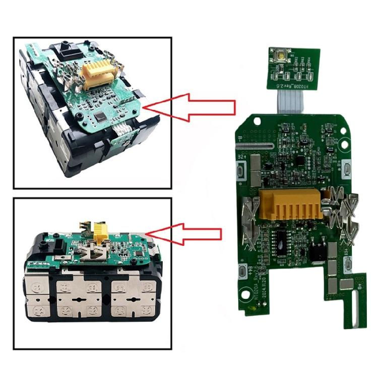 Protezione Batteria BL1850B/BL1840B di Precisione Per Applicazioni con Utensili Elettrici da 18V Con Protezioni da Cortocircuito
