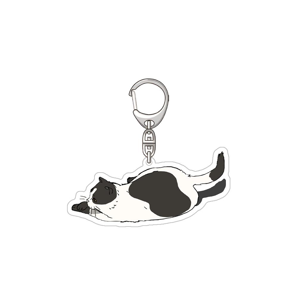 

Sonny Boy Gen Sakura Tora Cat pet Official HD Acrylic Keychain Bag pendant Bag Charm anime goods Anime Toy Fans Charm Gifts 6 cm