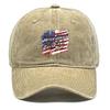 Sun Hat With 2026 Football Soccer "UNITED STATES" Flag Printed , Adjustable Sun Hat Raw Brim Slouchy Lightweight Vintage Sun Hat