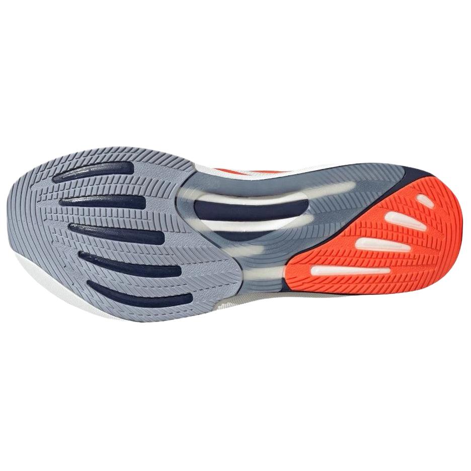 adidas Supernova Rise 2 Bequem Vielseitig Atmungsaktiv Unterstützung Laufschuhe Herren Sneaker Weiß Orange JR4642