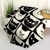 1pc Cat Pattern Automatic Open/Close Umbrella with One Touch Button,, Windproof Design   Lightweight Portable Umbrella for Women & Men6136