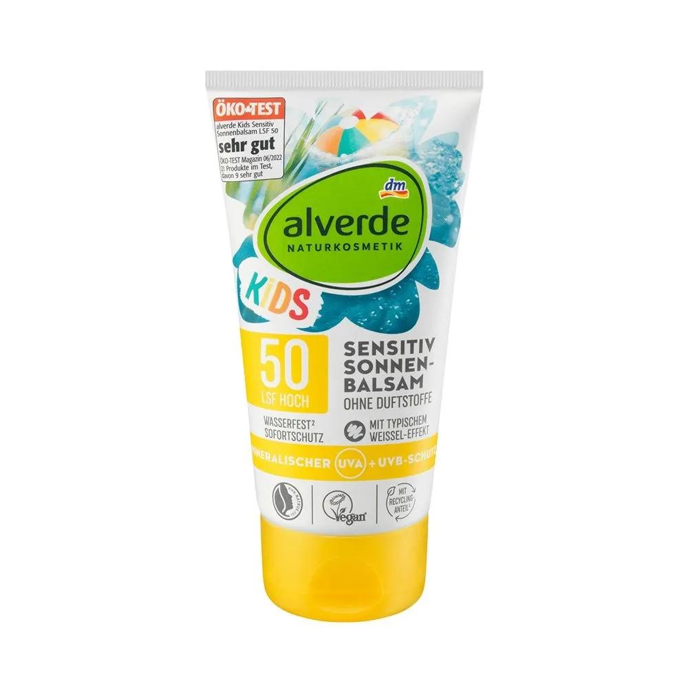 alverde NATURKOSMETIK Kids Sun Cream LSF50 150ml