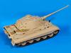 Passion Models 1/35 King Tiger Henschel Turret 3D Detail Up Set (for Tamiya) Plastic Model Parts P35T-022 (Tank)