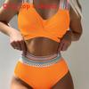 Women Sexy Bikini Set With Nylon Fabric For Beach And Pool Water Sports