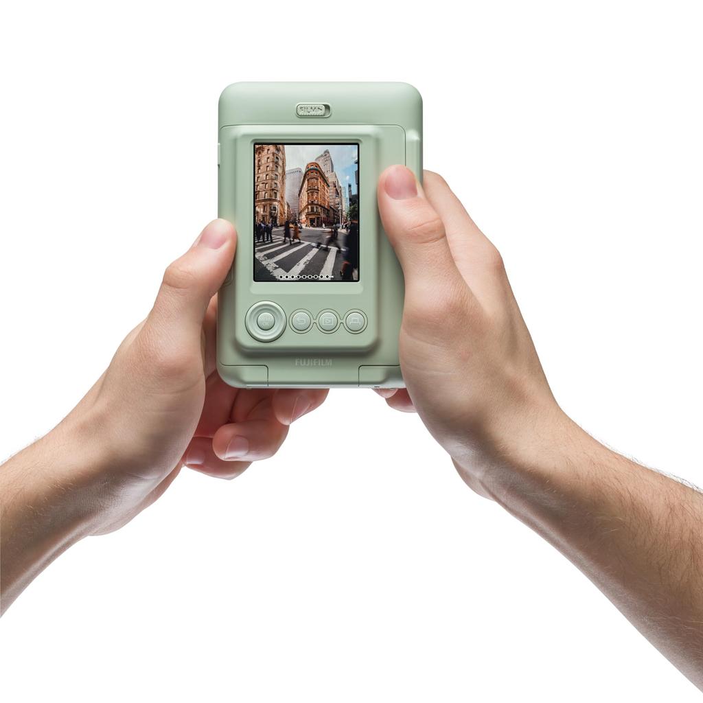 Fujifilm INSTAX Mini LIPLAY Cameră Instantanee Hibridă Verde Matcha -