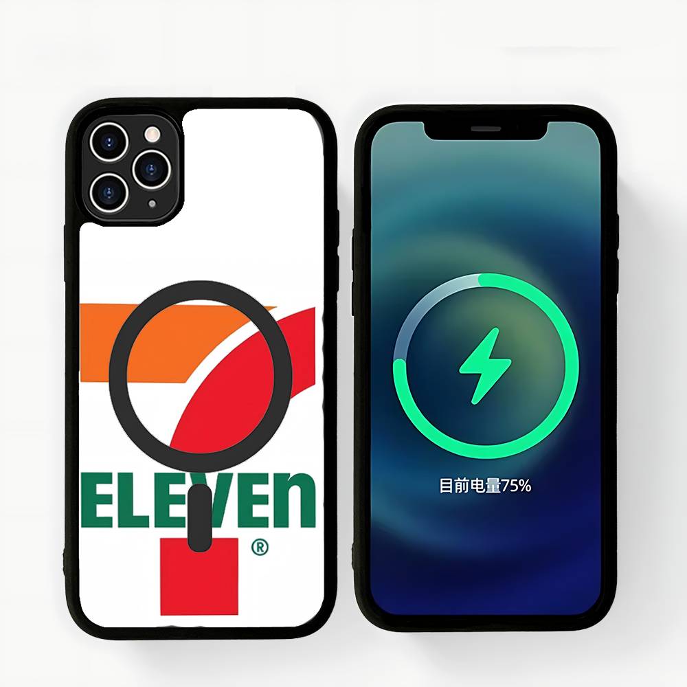 

7Eleven 711 Phone Case For IPhone 13 14 15 11 12 16 17 Pro Max Plus Magsafe Magnetic Shell iPhone 17 Pro