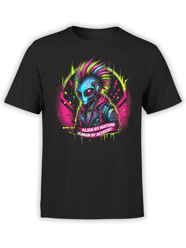 Aliens Tshirt Collection Alien By Nature Tshirt Unisex S