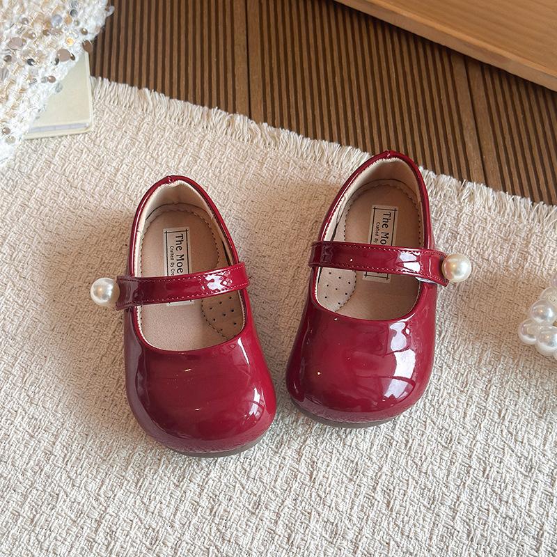 Children's Single Shoes - Baby Shoes with Soft Soles - Versatile Girls' Shoes